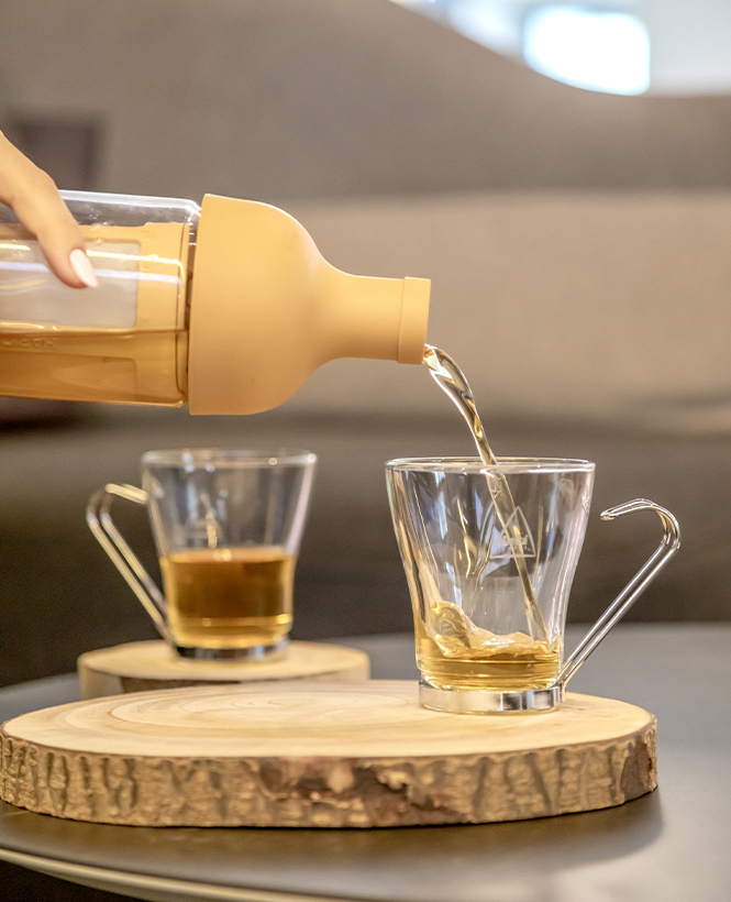 Garrafa infusão a frio