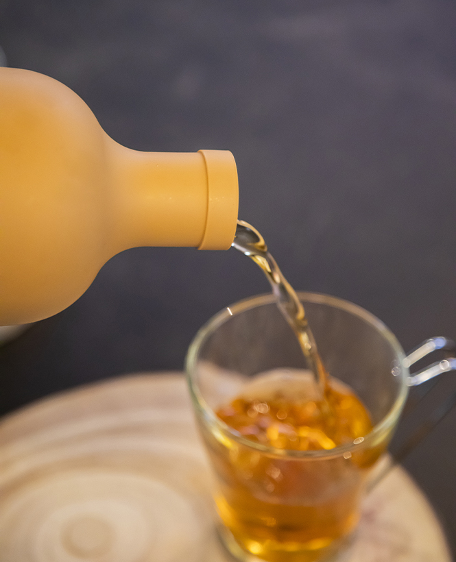 Garrafa infusão a frio