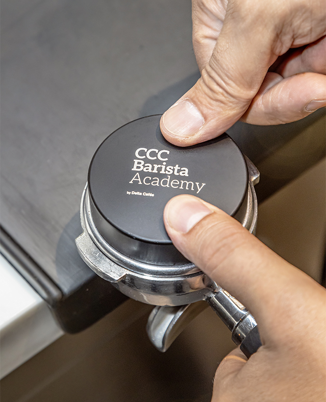 Black tamper without handle