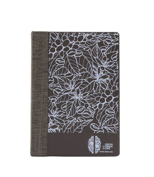 Bloc de notas fabricado en fibra de café