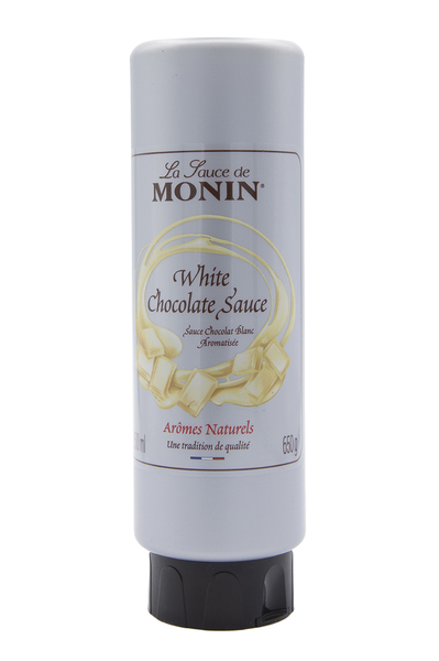 Salsa Monin de chocolate blanco 500ml