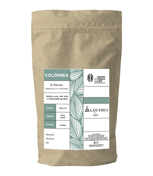 Colômbia El Recreo 250 gr moído filtro