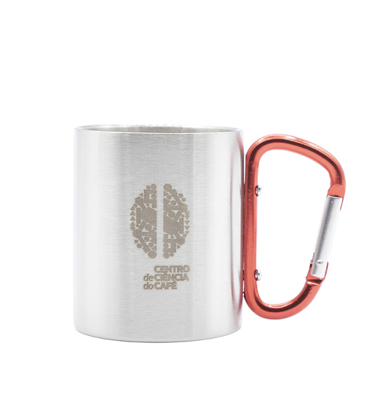 Caneca Mosquetão Vermelha