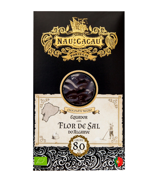 Nau de Cacau Flor de Sal 80gr