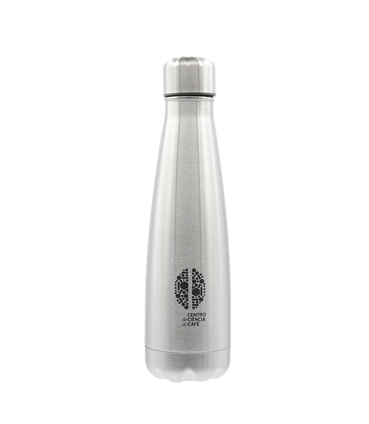 Garrafa Térmica Inox Prateada