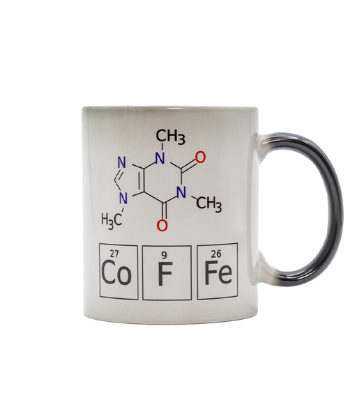 Caneca Mágica Modelo 6 - Fórmula Química