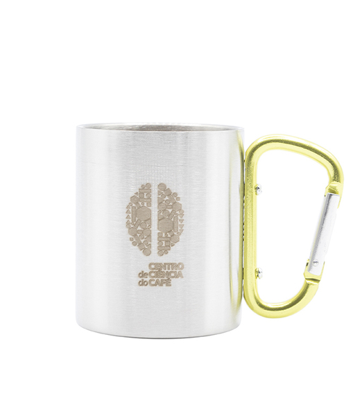 Caneca Mosquetão Amarela