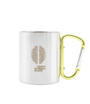 Caneca Mosquetão Amarela